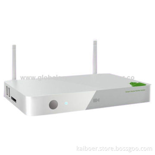 High-quality RK3188 Quad-core Android TV Box, 2/8GB + 2 Antennas, Hope Media Player, 1,080P, XBMCNew